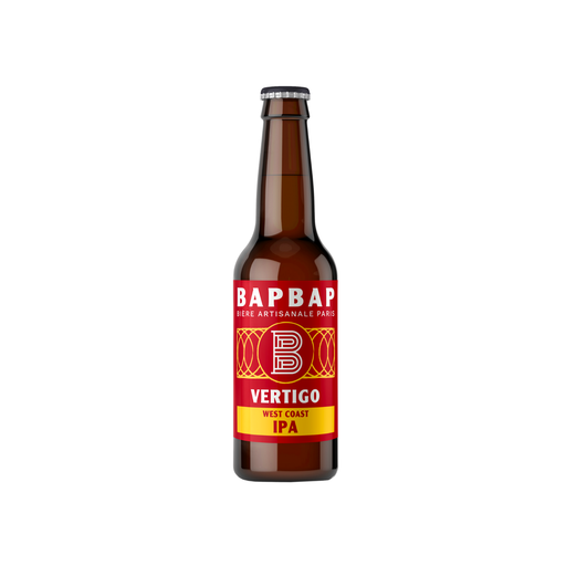 [3760109910033] BAPBAP Vertigo West Coast IPA - 12 x 33cl
