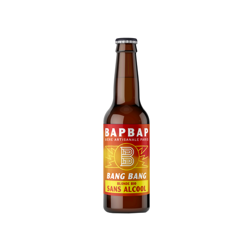 [3760109912044] BAPBAP Bang Bang Blonde sans alcool Bio - 12 x 33cl