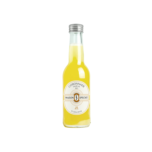 [3760199620393] Maison SPECHT Citronnade fraîche et son zeste Bio verre - 12 x 25cl