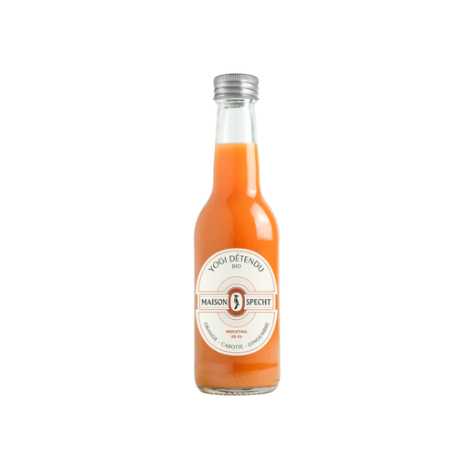 [3760199620093] Maison SPECHT Mocktail Yogi Détendu Orange Carotte Gingembre Bio verre - 12 x 25cl
