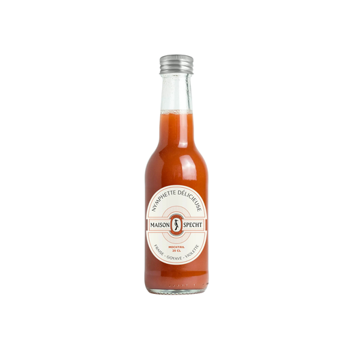 [3760199620010] Maison SPECHT Mocktail Nymphette Délicieuse Fraise Goyave Violette verre - 12 x 25cl