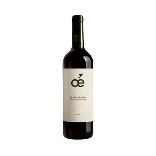 [3770014843098] Oé Le Côtes-du-Rhône Rouge AOC - 12 x 75cl