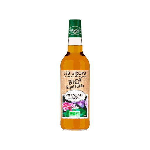 [3274490971110] Meneau Sirop Rose Bio Verre - 1 x 50cl