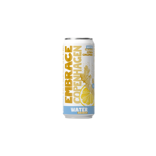 [3770035766079] Embrace Copenhagen Citron Gingembre cans - 12 x 33cl