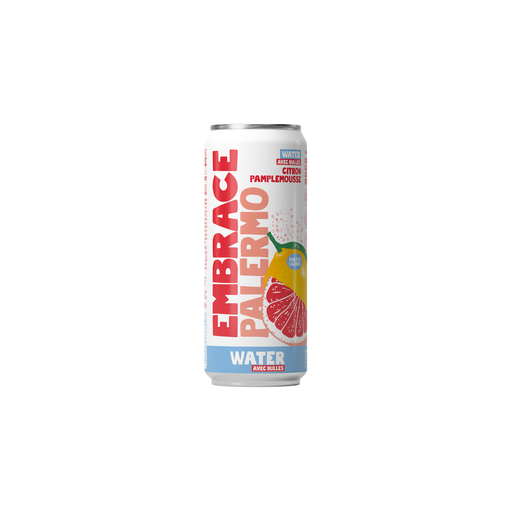 [3770035766093] Embrace Palermo Citron Pamplemousse cans - 12 x 33cl
