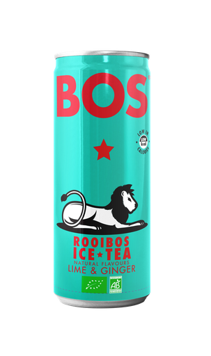 [6009880030651] Bos Citron Vert & Gingembre Bio cans - 12 x 25cl