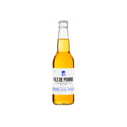 Fils de Pomme Brut Bio - Le Sauvage verre