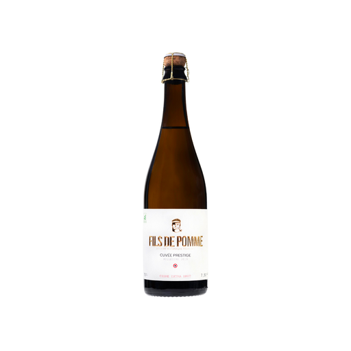 Fils de Pomme La Cuvée Prestige - Cidré millésime 2022 verre Bio - 6 x 75cl