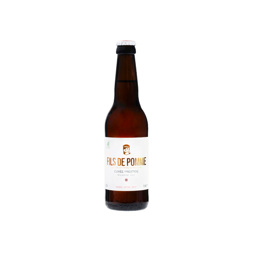 Fils de Pomme La Cuvée Prestige - Cidré millésime 2022 verre Bio