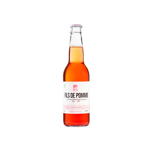 Fils de Pomme Rosé Bio - La Coquette verre 