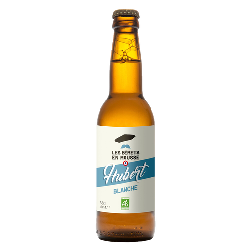 LBEM Hubert Blanche Bio verre - 12 x 33cl