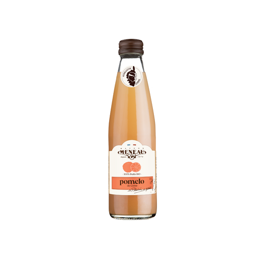 [23274490971886] Meneau Jus de pamplemousse Rose Bio verre - 12 x 25cl
