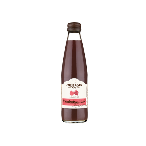 Meneau Nectar Fraise framboise Bio verre