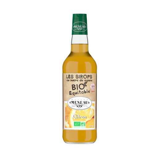 [3274490970953] Meneau Sirop Citron Bio Verre - 1 x 1L