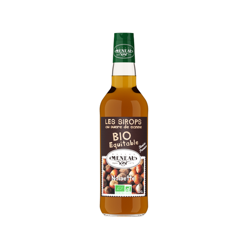 [3274490970182] Meneau Sirop Noisette Bio Verre - 1 x 50cl