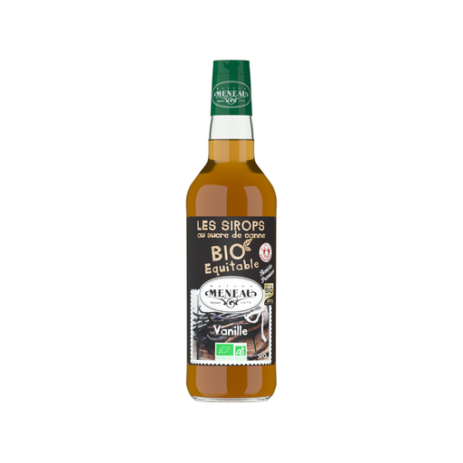 [3274490970168] Meneau Sirop Vanille Bio Verre - 1 x 50cl