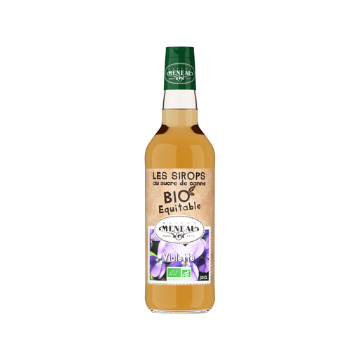 [3274490971127] Meneau Sirop Violette Bio Verre - 1 x 50cl
