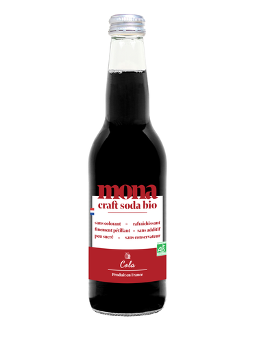 [3760255150475] Mona Bio Cola verre - 12 x 33cl