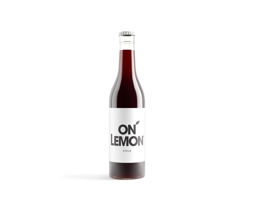 [5902768499001] On Lemon Cola verre - 12 x 33cl