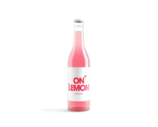 [5902768499063] On Lemon Rhubarbe verre - 12 x 33cl